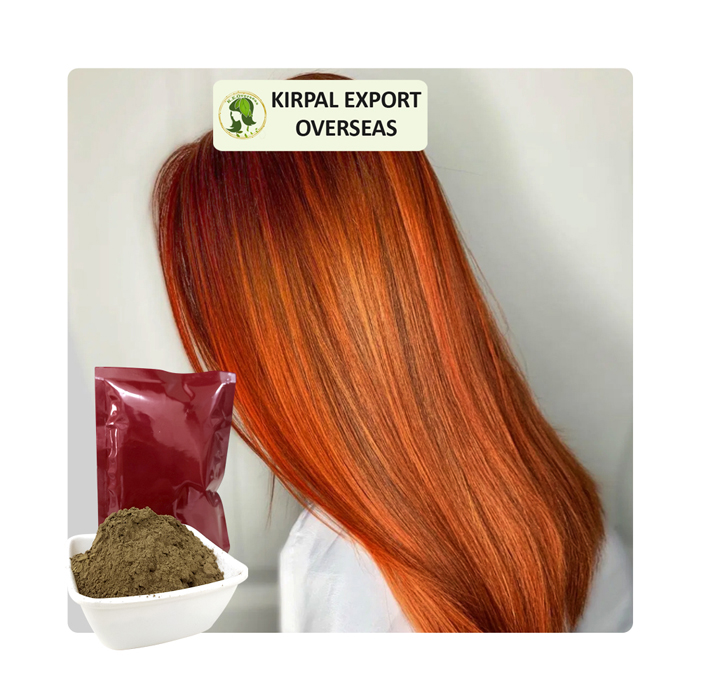 Natural Henna Hair Color Powder Without Chemicals