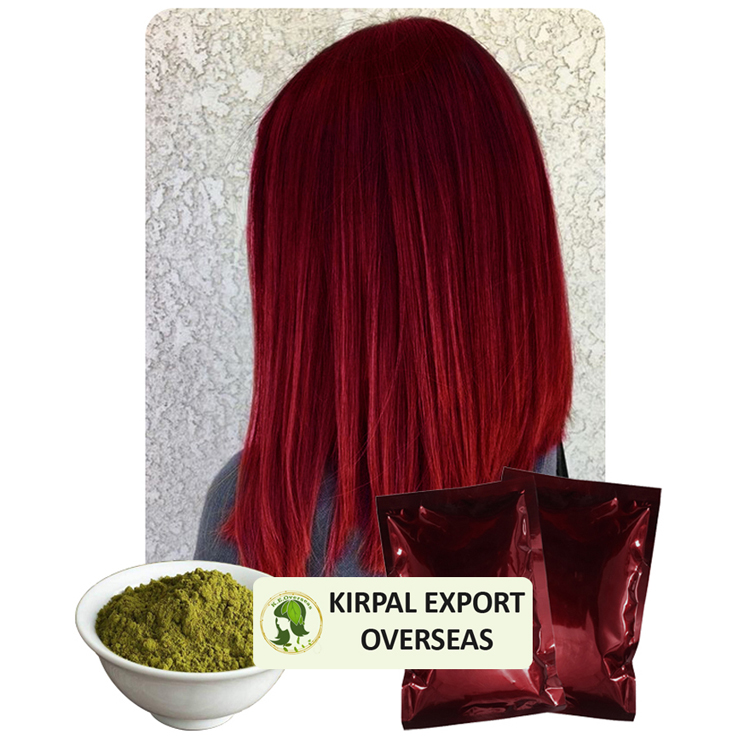 Herbal Wine Red Ayurvedic Organic Plant-Based Hair Color