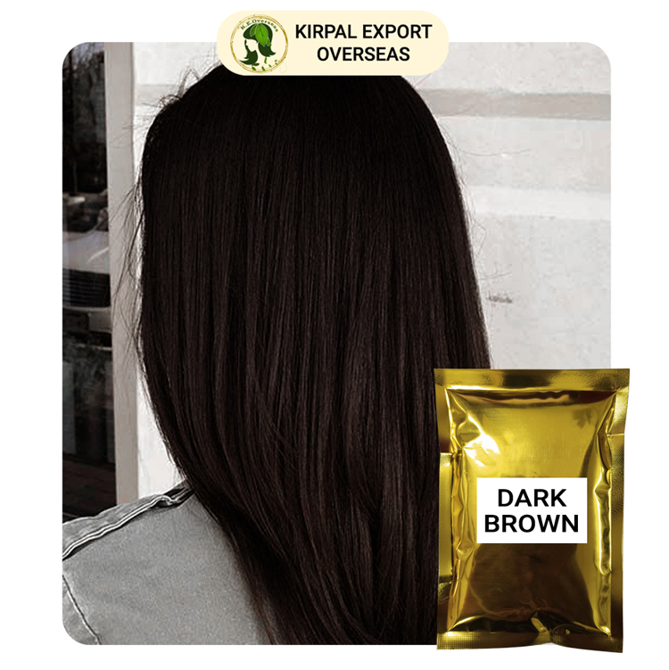 Lowest Price Dark Brown Henna Based Instant Hair Color